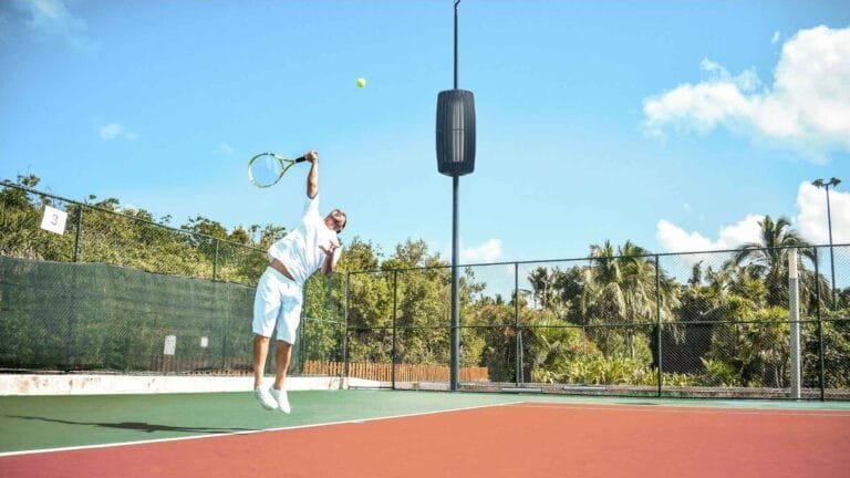 PAMARES installed in Indian Tennis Courts of residential societies